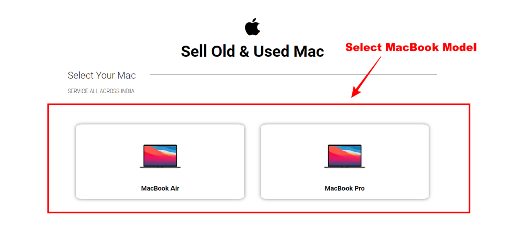 Select MacBook Model